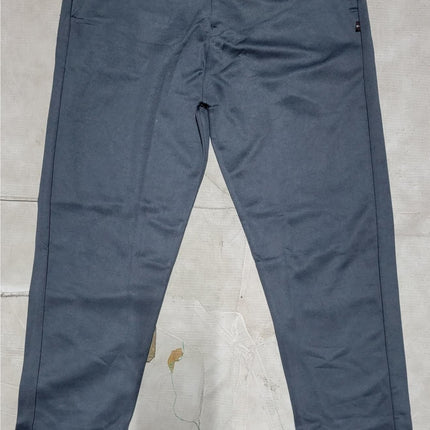 Polyester Blend Solid Slim Fit Mens Formal Trousers