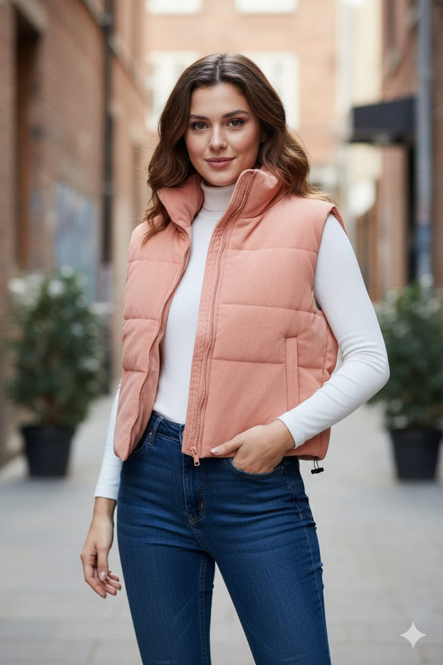 Bellibeeindia Sleeveless cotrized jackets