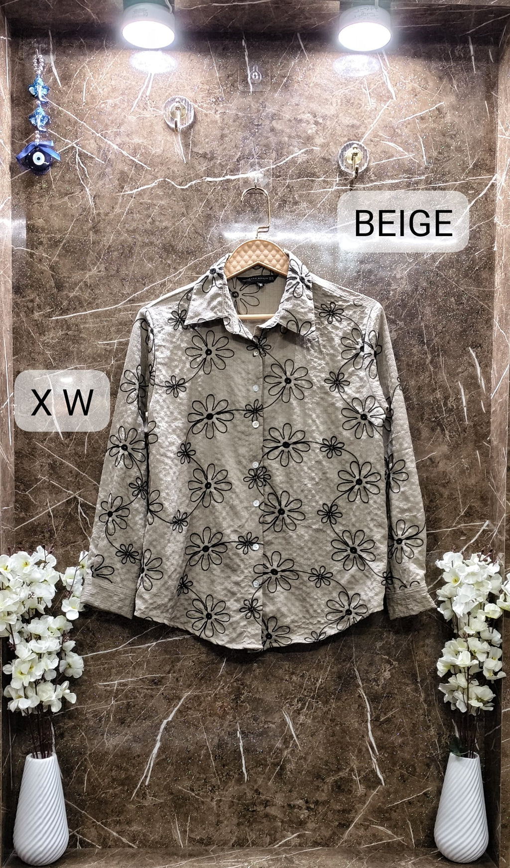 Beautiful embroidery work Shirts