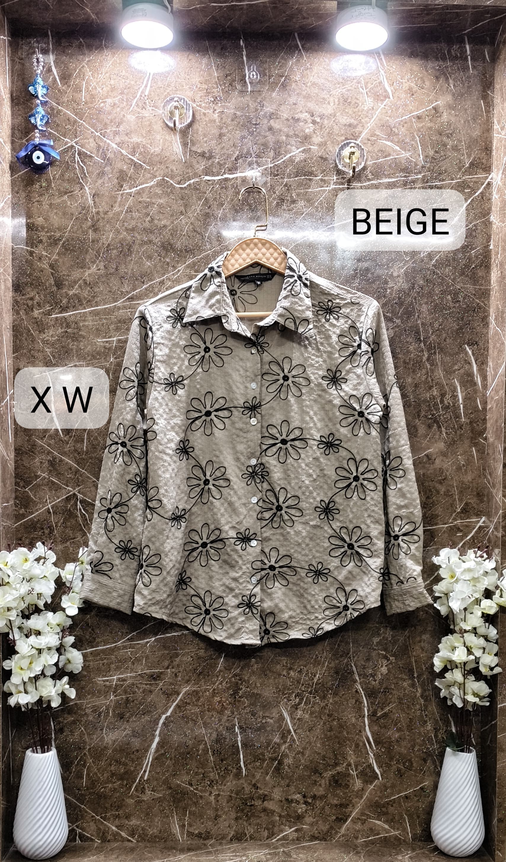 Beautiful embroidery work Shirts