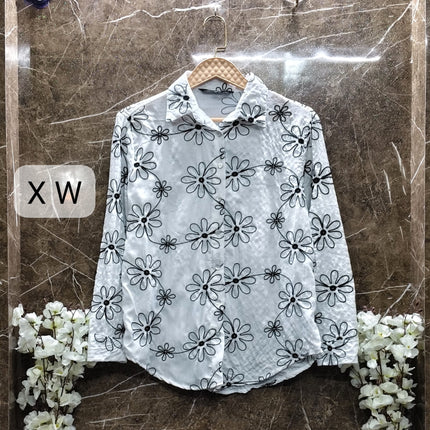 Beautiful embroidery work Shirts