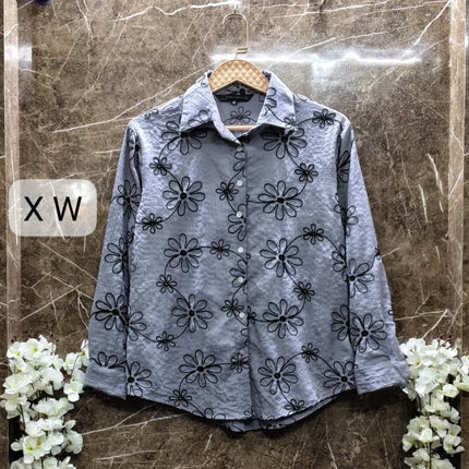 Beautiful embroidery work Shirts