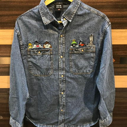 Premium denim shirt