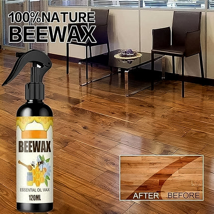 Beeswax Essential Oil Wood Polish Spray 120ml - (Set)