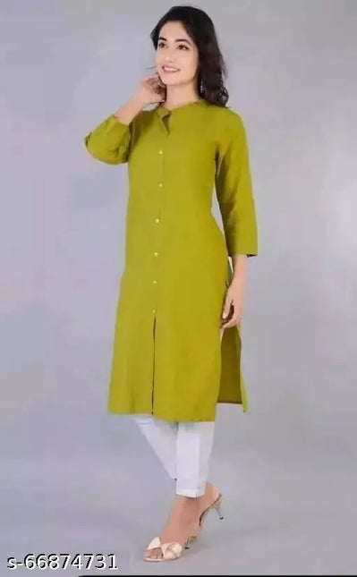 Multi Cotton Slub Kurti For Women Combo Pack