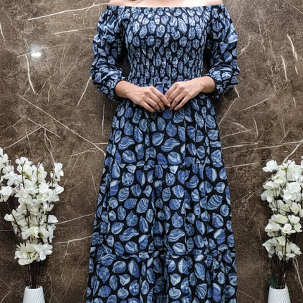 Printed Cotton Long Kurti